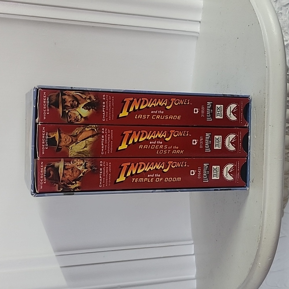 Vhs movie Indiana jones